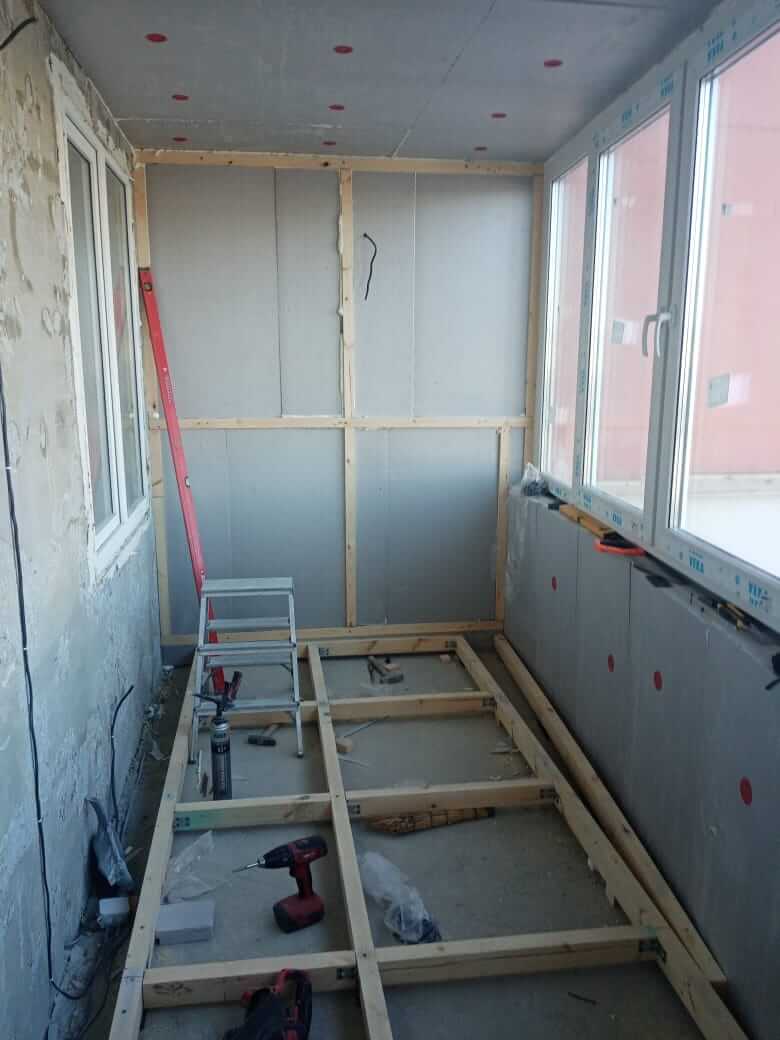 Монтаж лоджии. Начало работ. Демонтаж старых конструкций - Новости